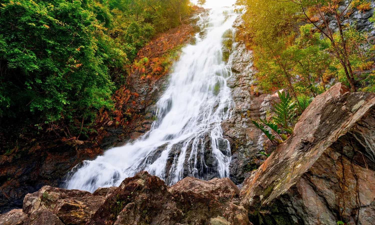 Sarika Waterfall Natural Trip Near Bangkok