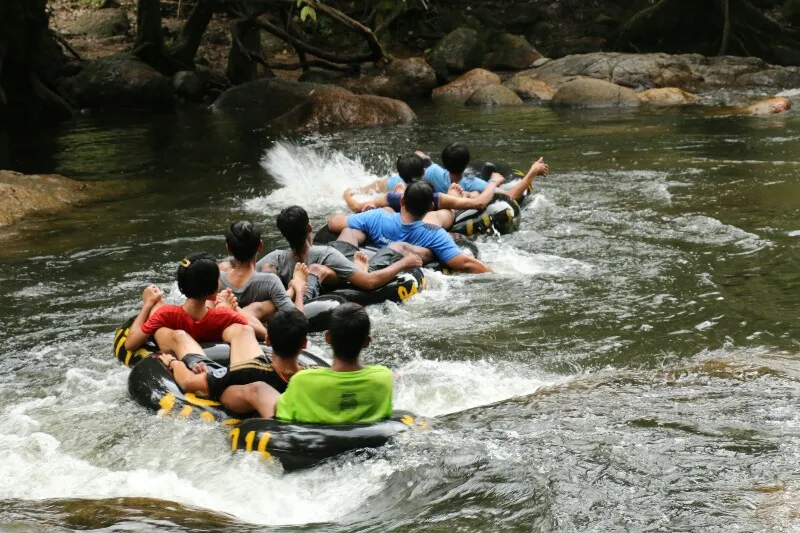 Wang Takrai Waterfall Nakhon Nayok Near Bangkok