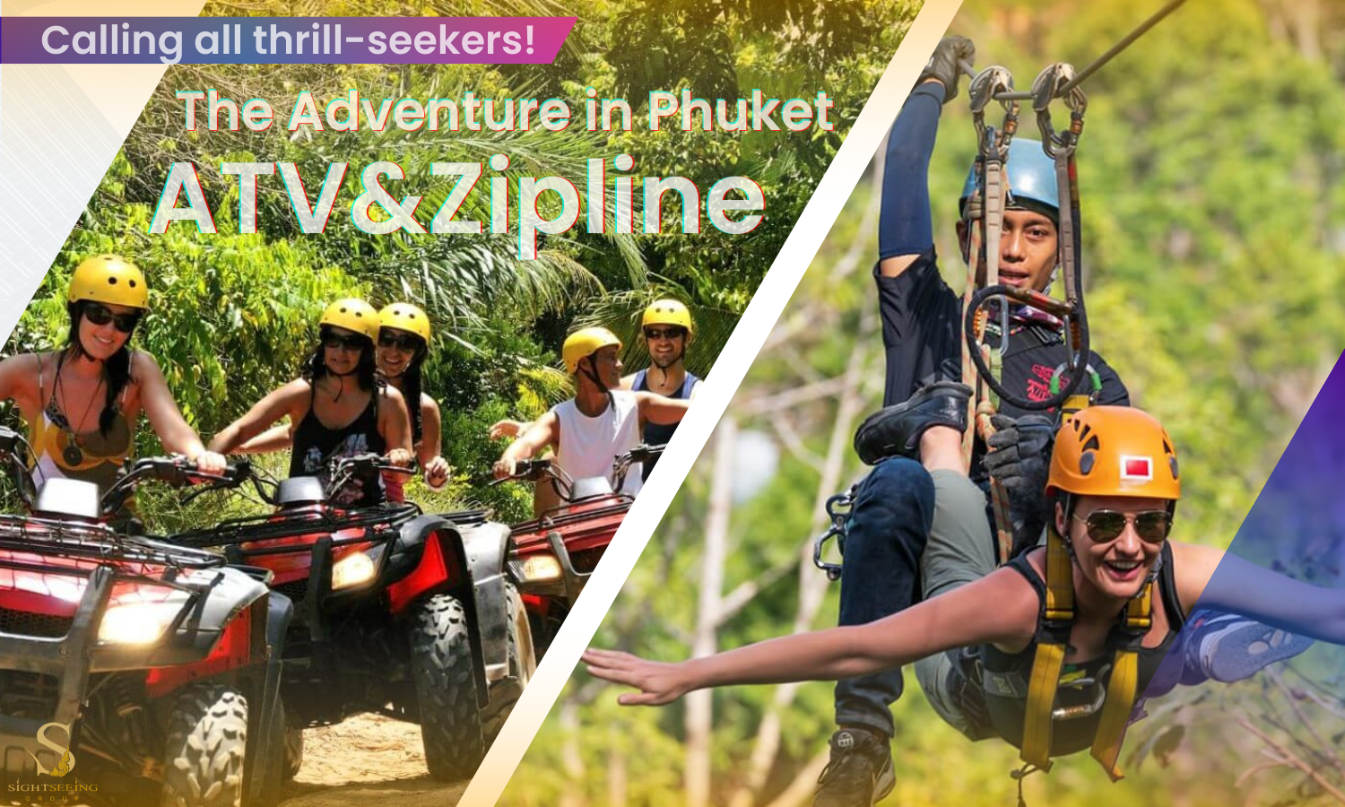 ATV & Zipline Adventure with Phuket Paradrise One Day Trip - Thailand's ...