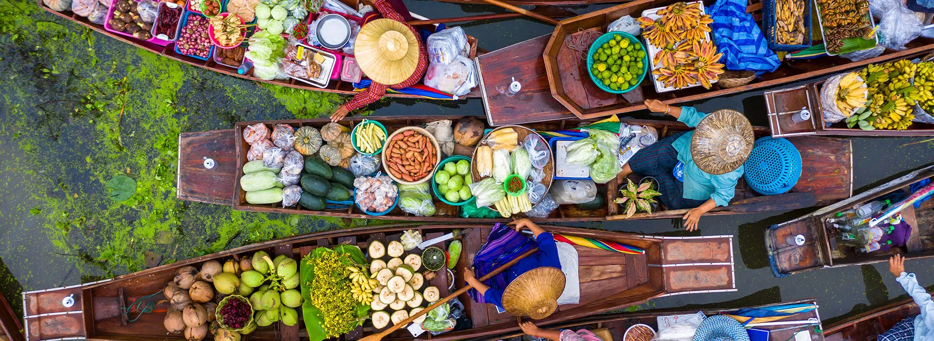 Damnoen Saduak Floating Market